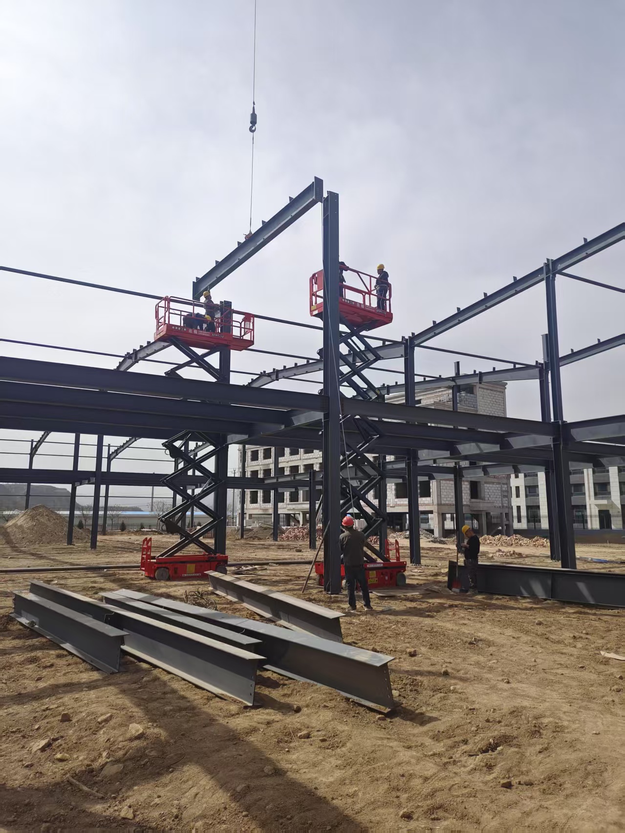 臨洮佳邦食品廠建設(shè)項(xiàng)目-現(xiàn)場安裝