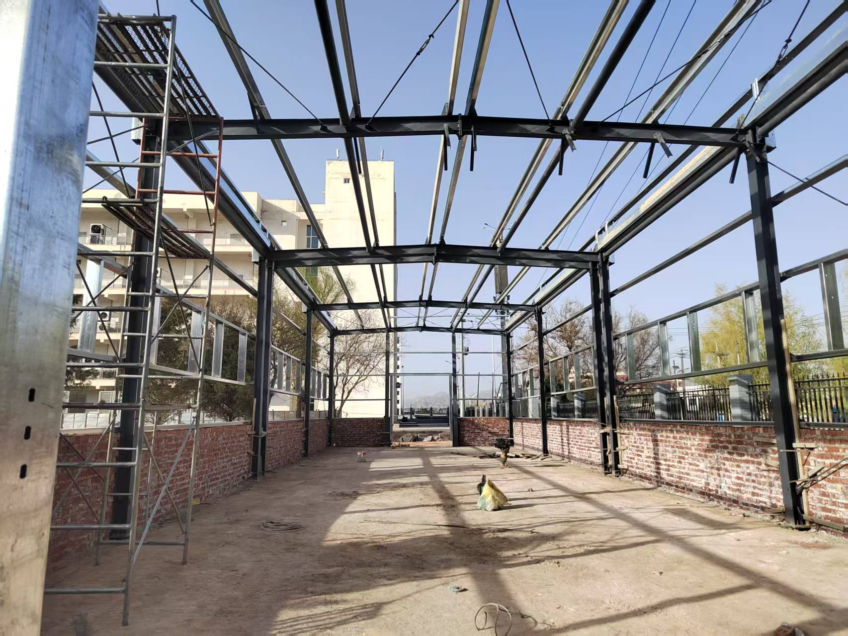 中國移動甘肅公司2024 年蘭州彭家坪省級合儲物流中心物資儲備庫及儲油房土建工程-自行車棚