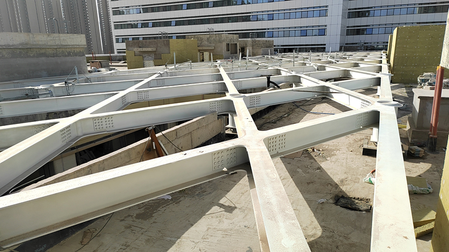 蘭州市中醫(yī)院異地新建項(xiàng)目（一標(biāo)段）屋面鋼結(jié)構(gòu)